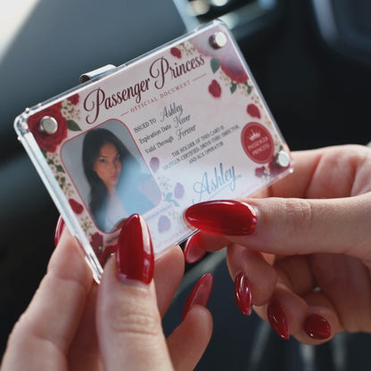 Personalized Passenger Princess Card